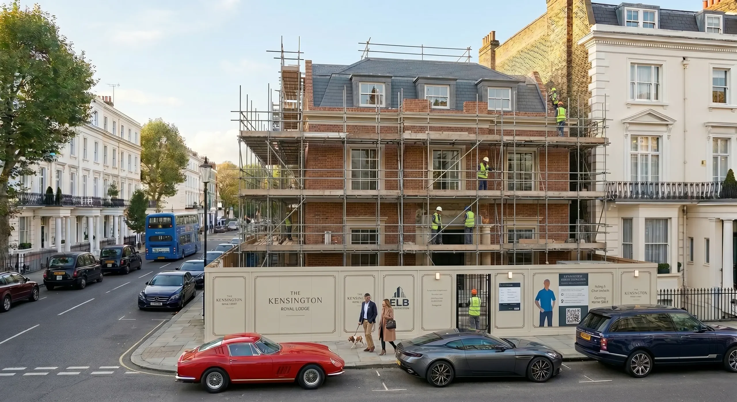 Bespoke New Build Homes West London Construction Site Framework